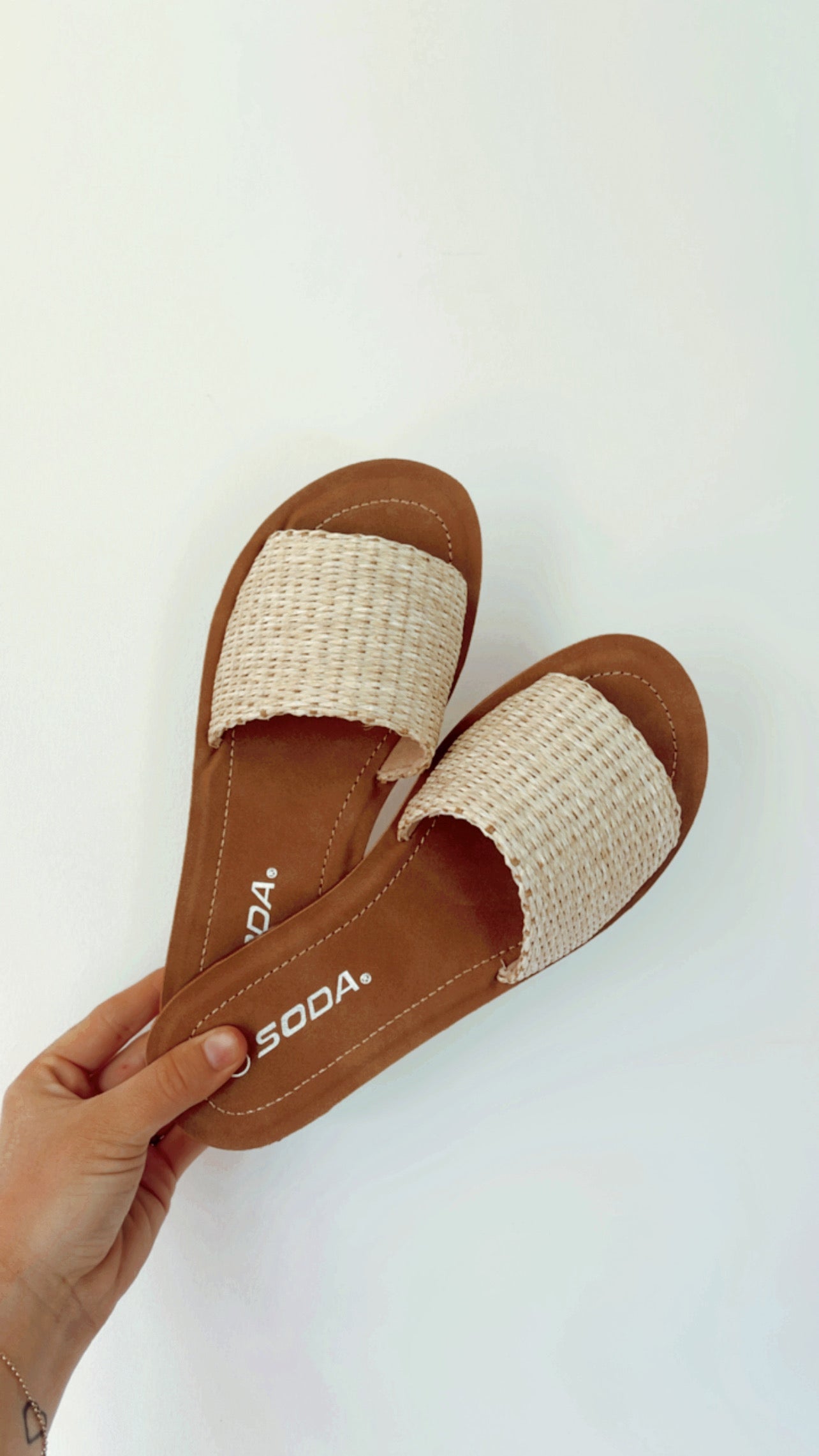 Raffia Sandal