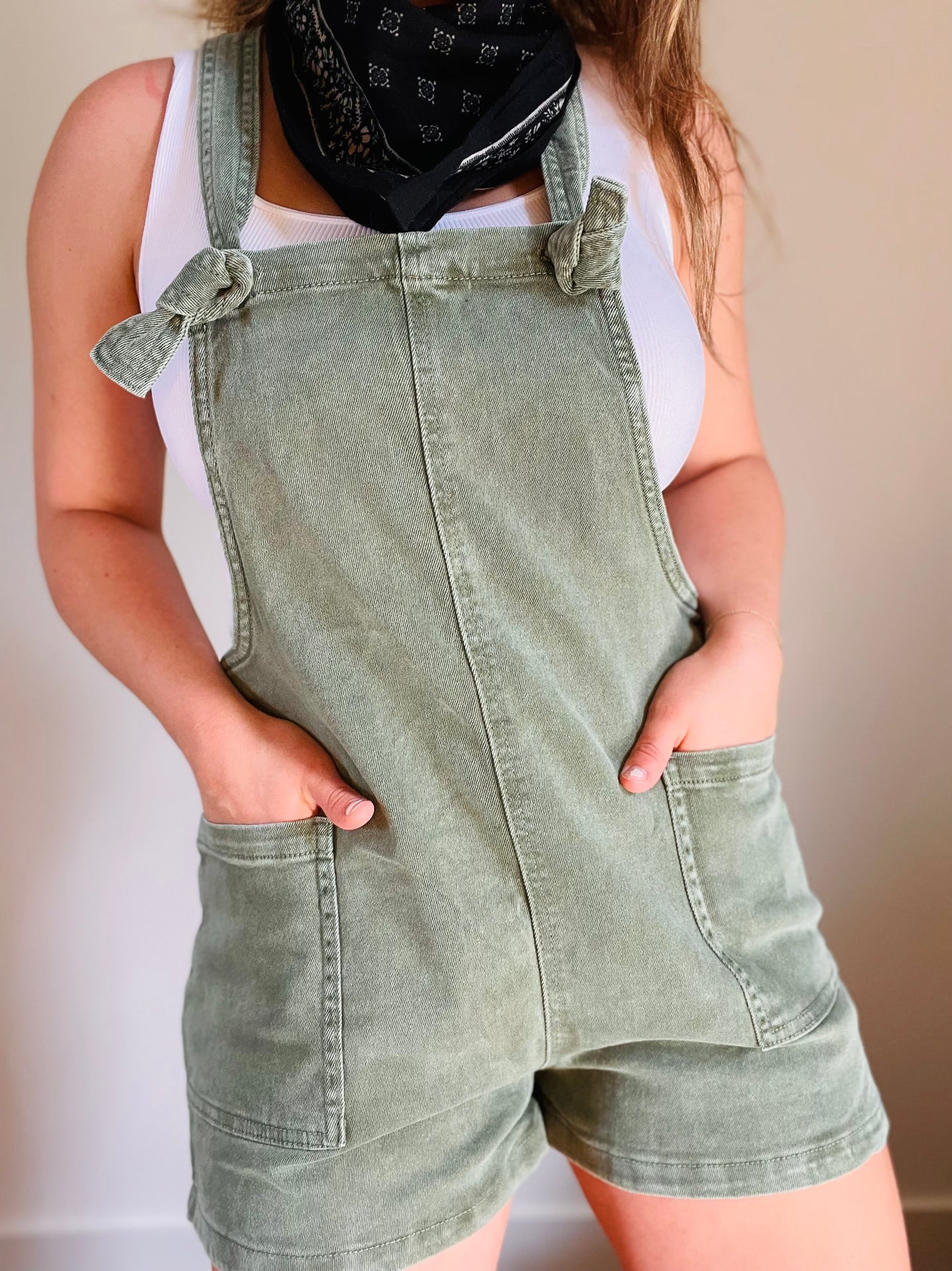 Olive You Overalls