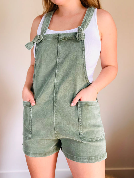 Olive You Overalls